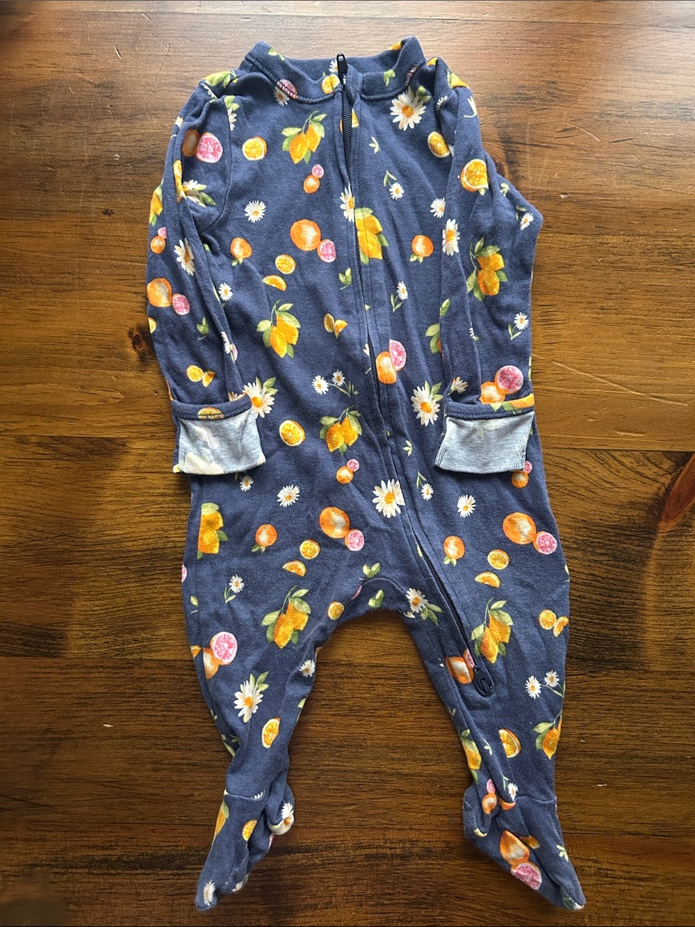 Baby Girl Sleeper w/ 2 way zipper